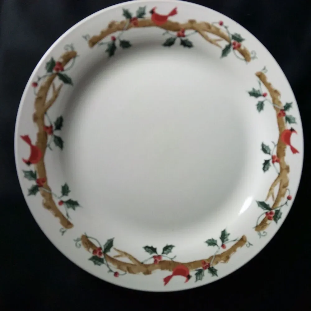 HOME ESSENTIALS WOODLAND CELEBRATION 3 PIECE DINNER SET FOR 4